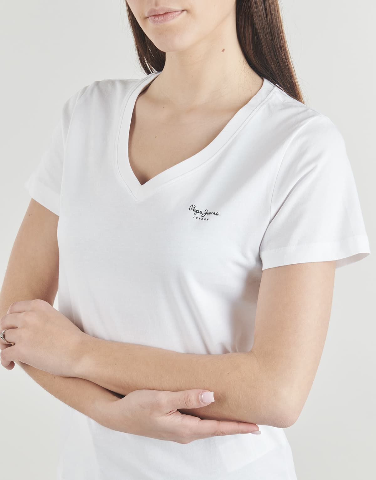 Women's T-Shirts Pepe Jeans White