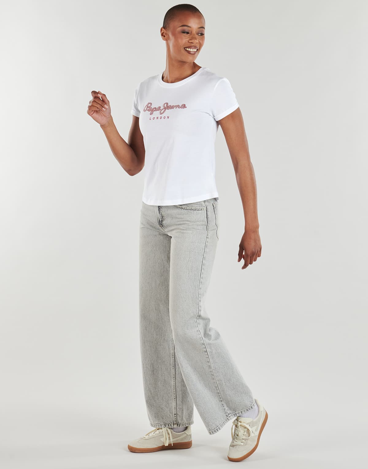 Women's T-Shirts Pepe Jeans White