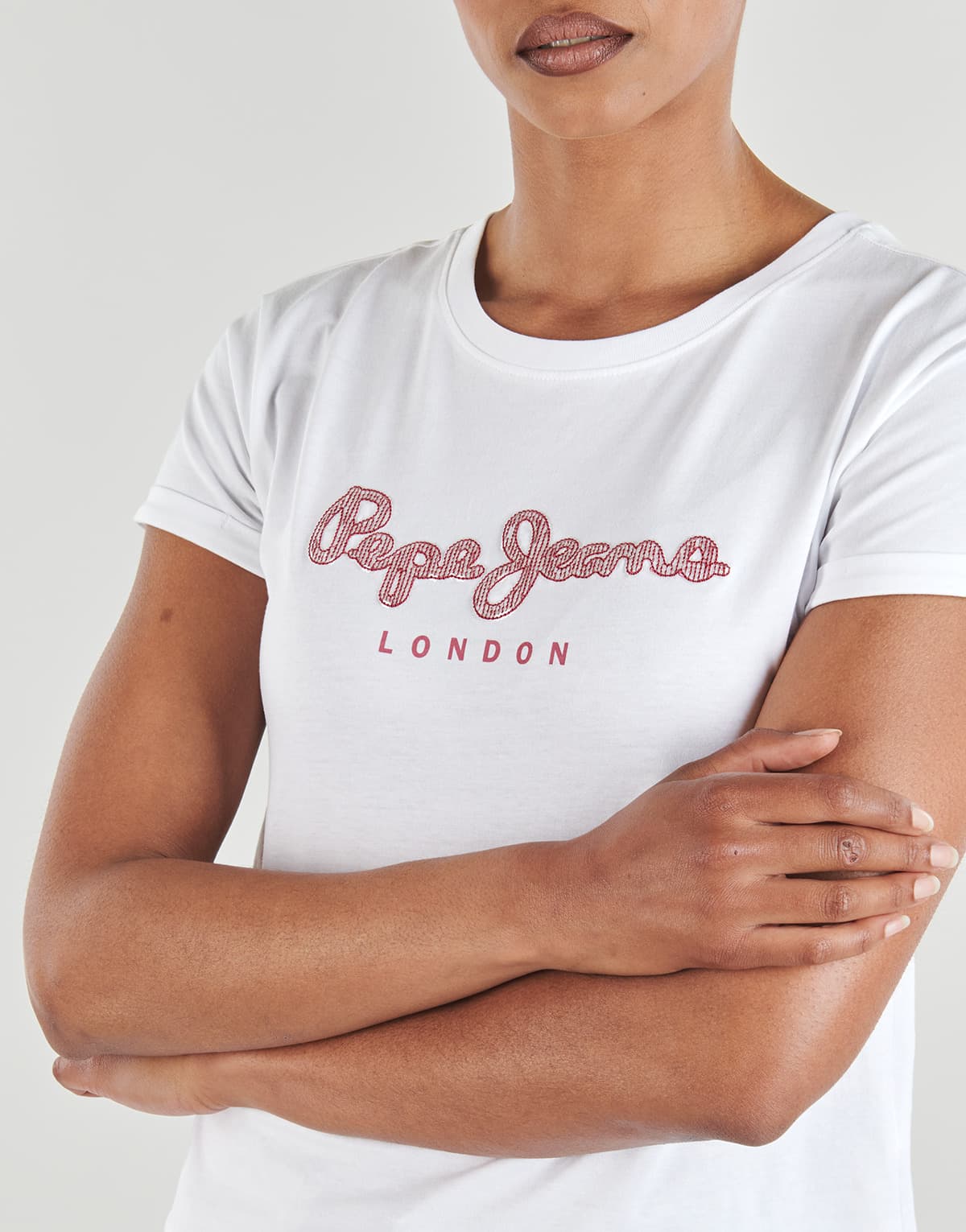 Women's T-Shirts Pepe Jeans White