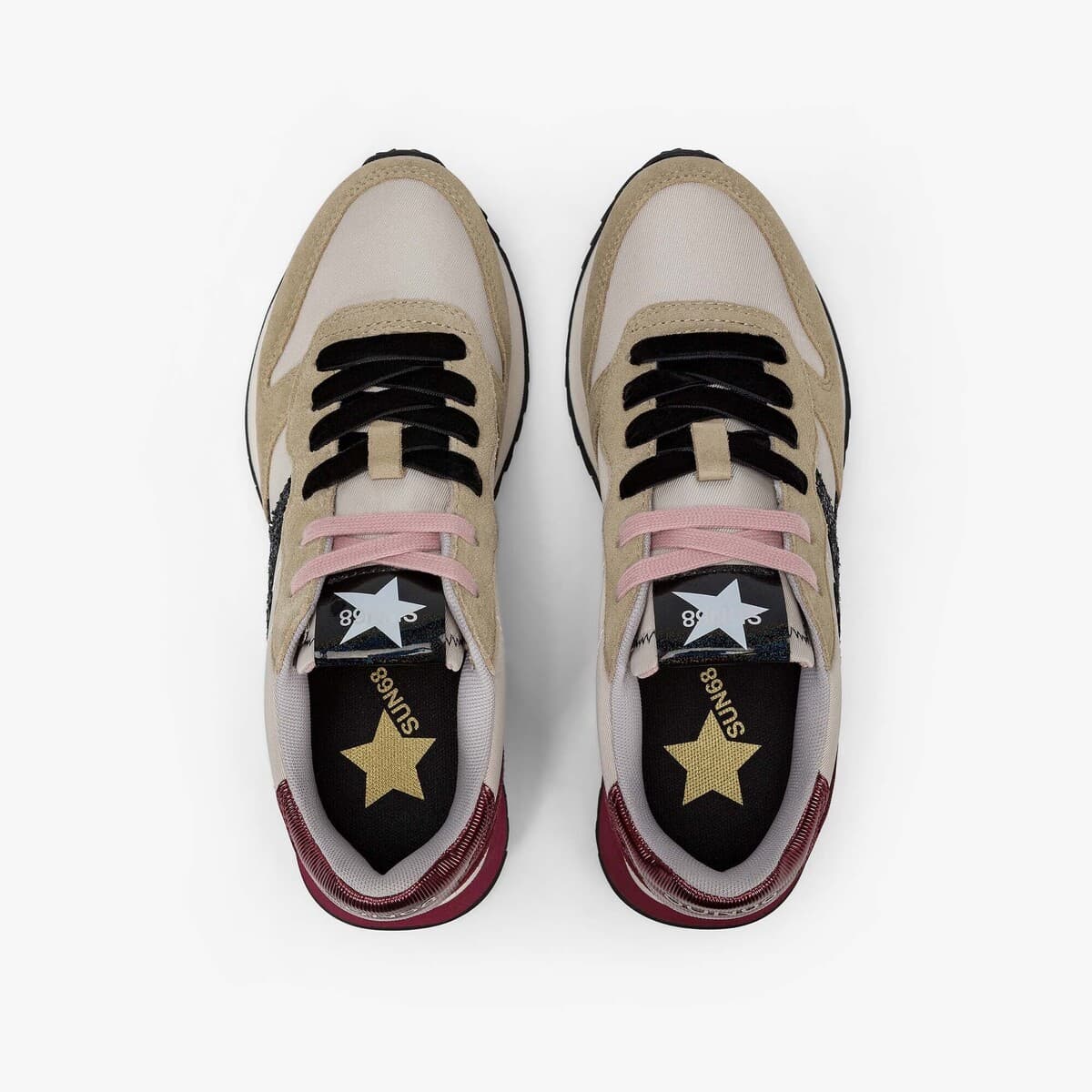 Women's Sneakers Sun68 Beige