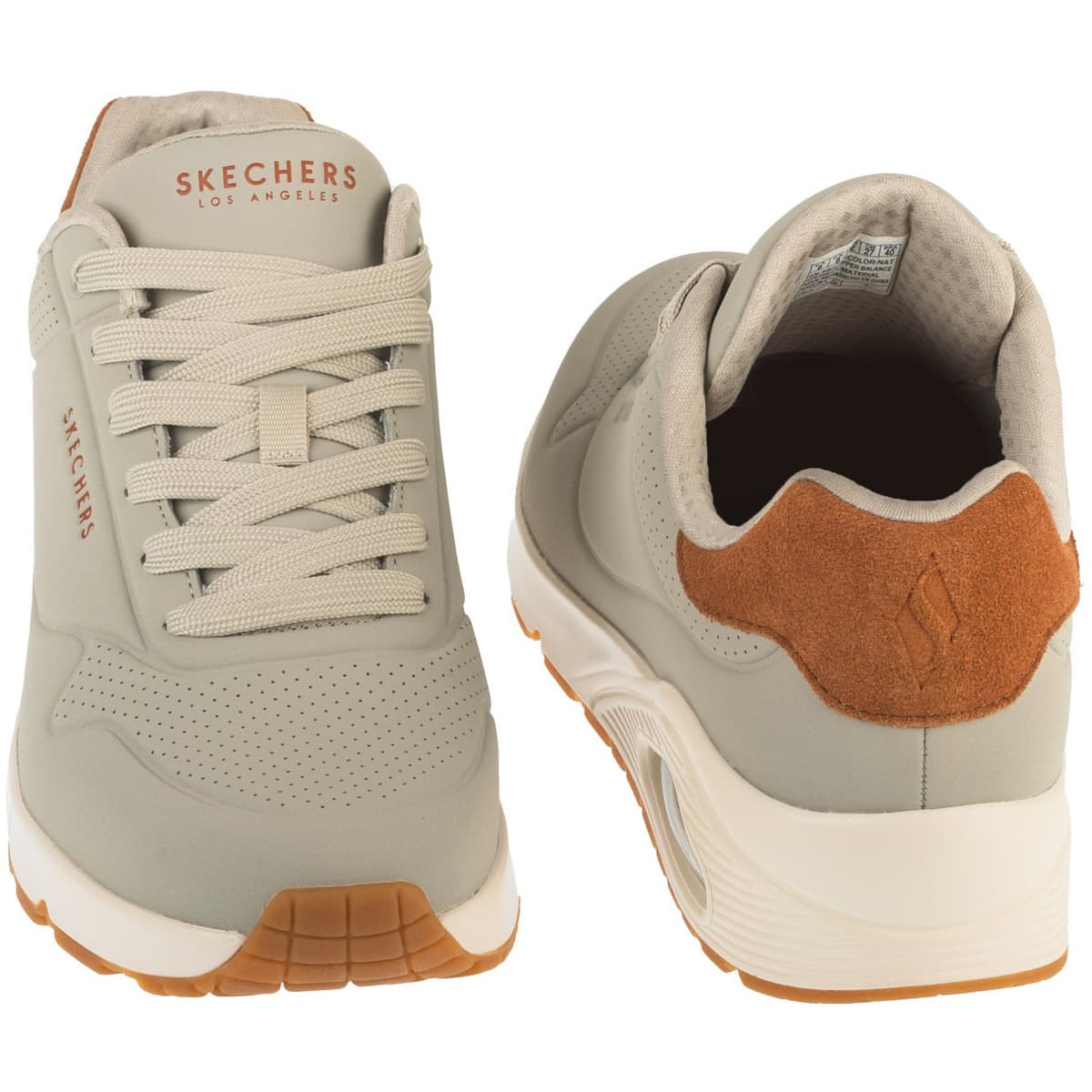 Men's Sneakers Skechers Beige