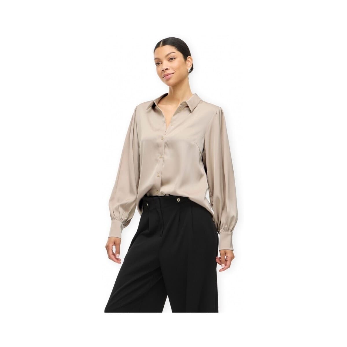 Women's T-Shirts Vila Beige