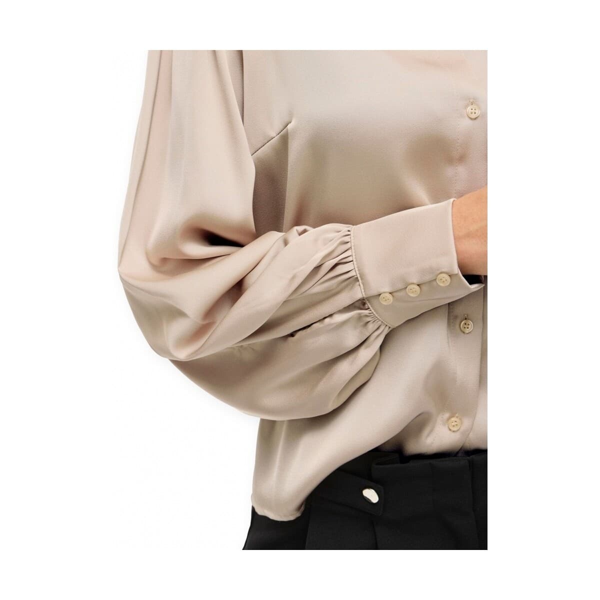 Women's T-Shirts Vila Beige