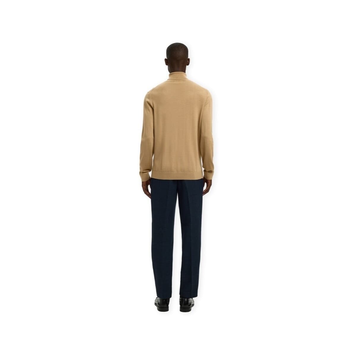 Men's Sweaters Selected Beige