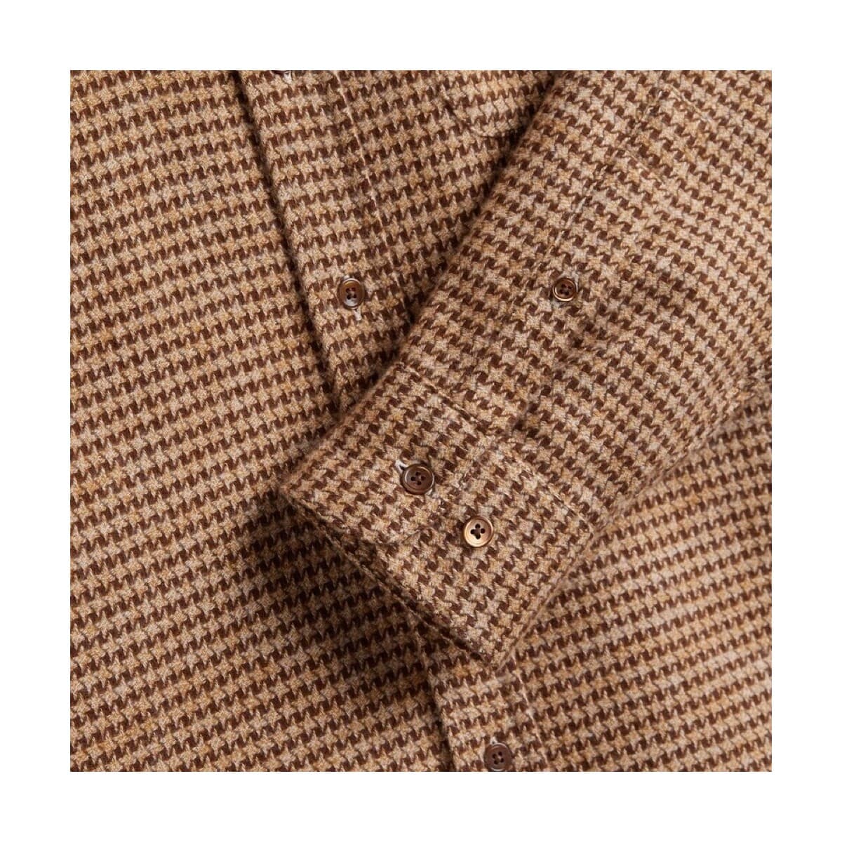 Men's Shirts Portuguese Flannel Brown