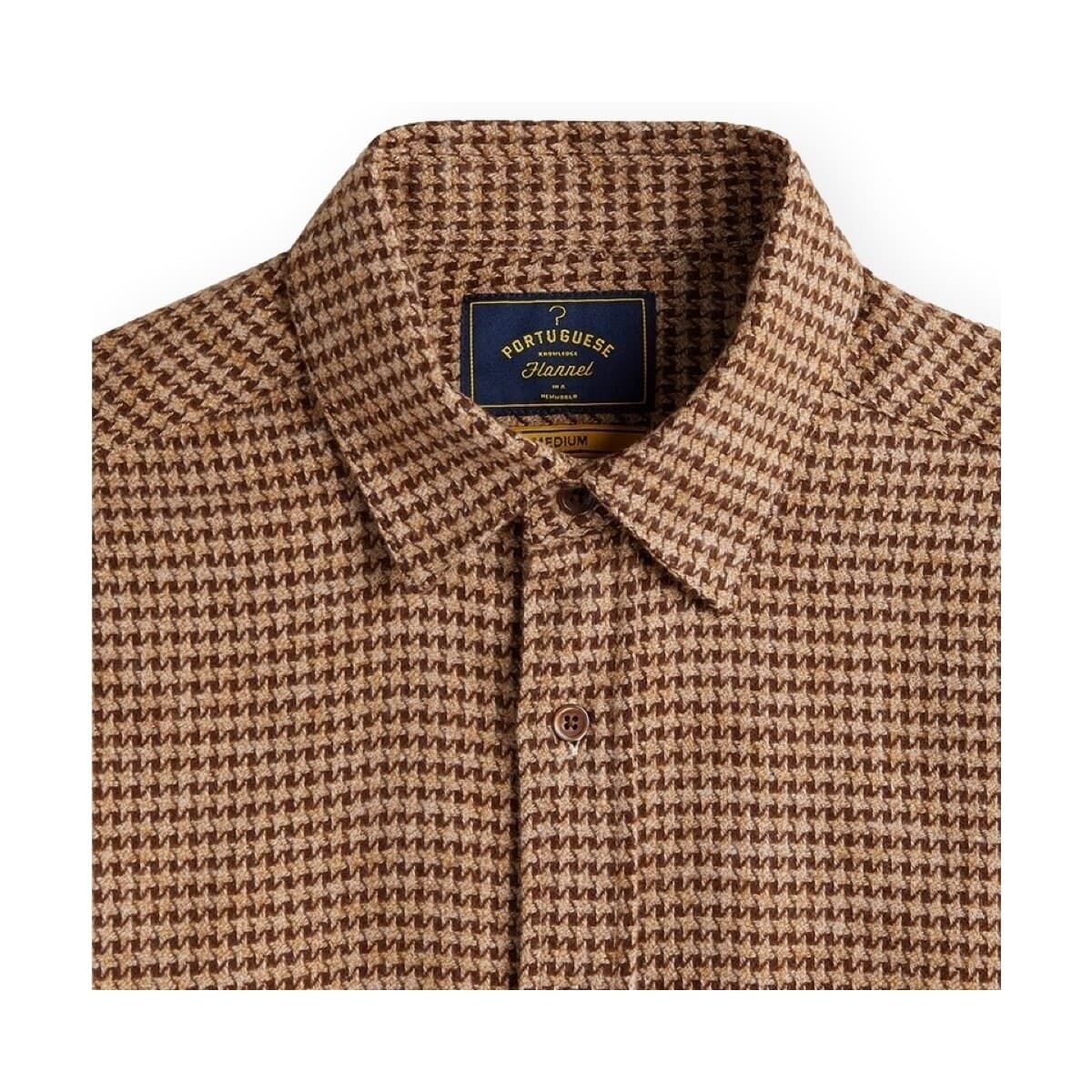 Men's Shirts Portuguese Flannel Brown