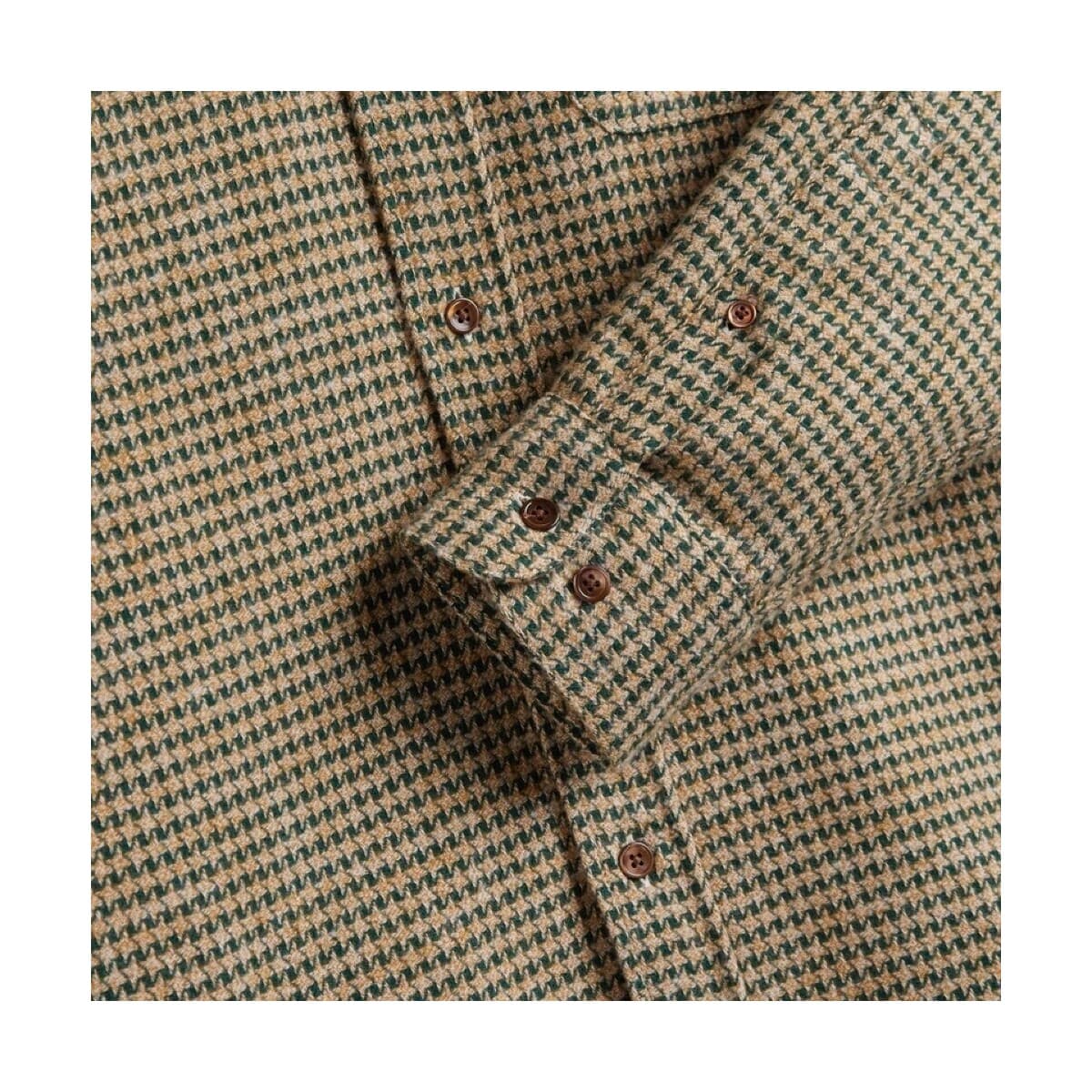 Men's Shirts Portuguese Flannel Green