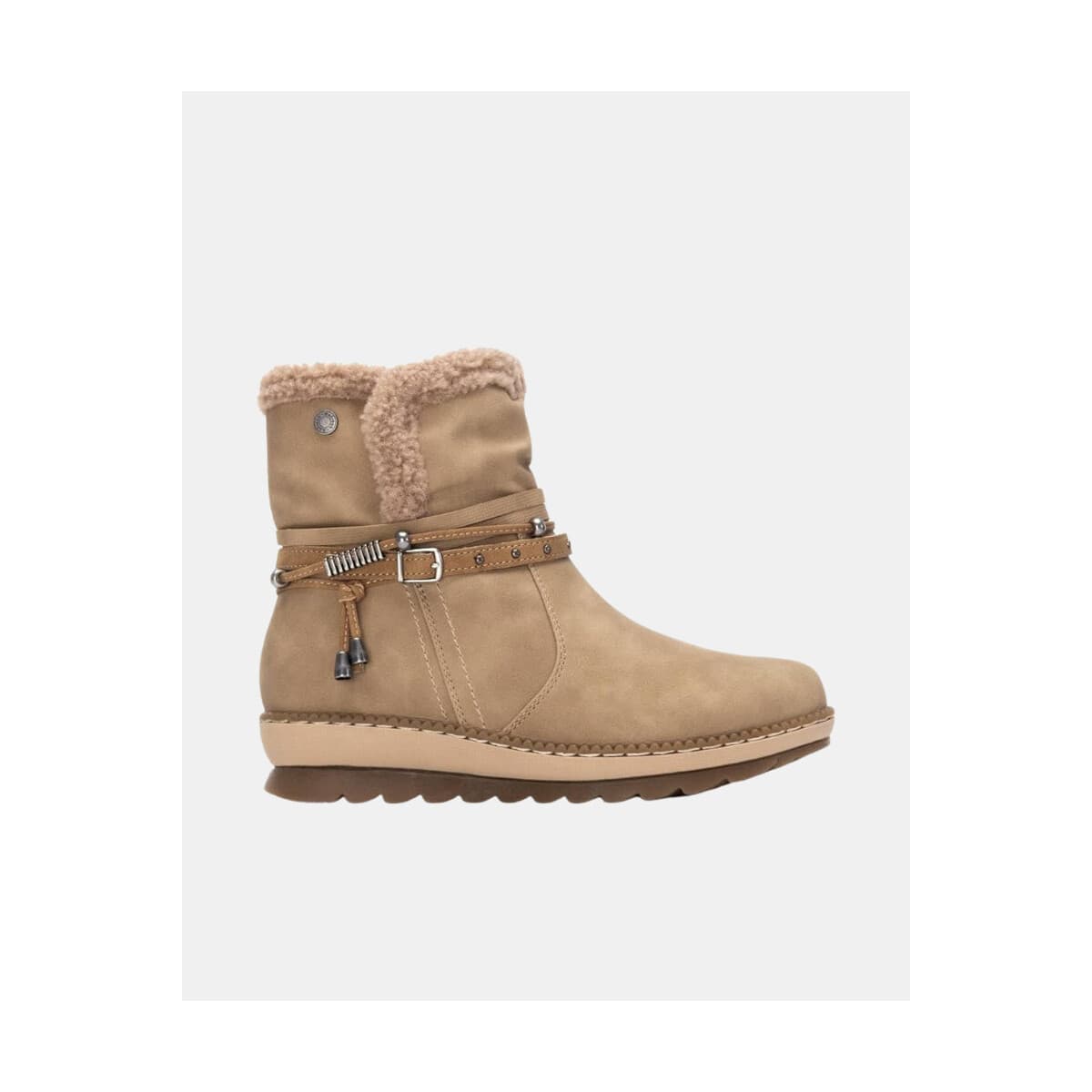 Women's Ankle Boots Refresh Beige