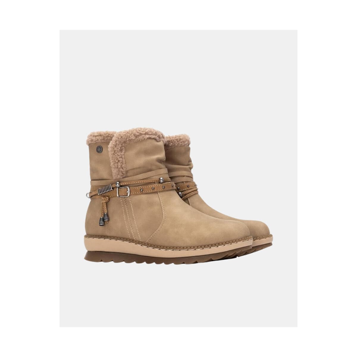 Women's Ankle Boots Refresh Beige