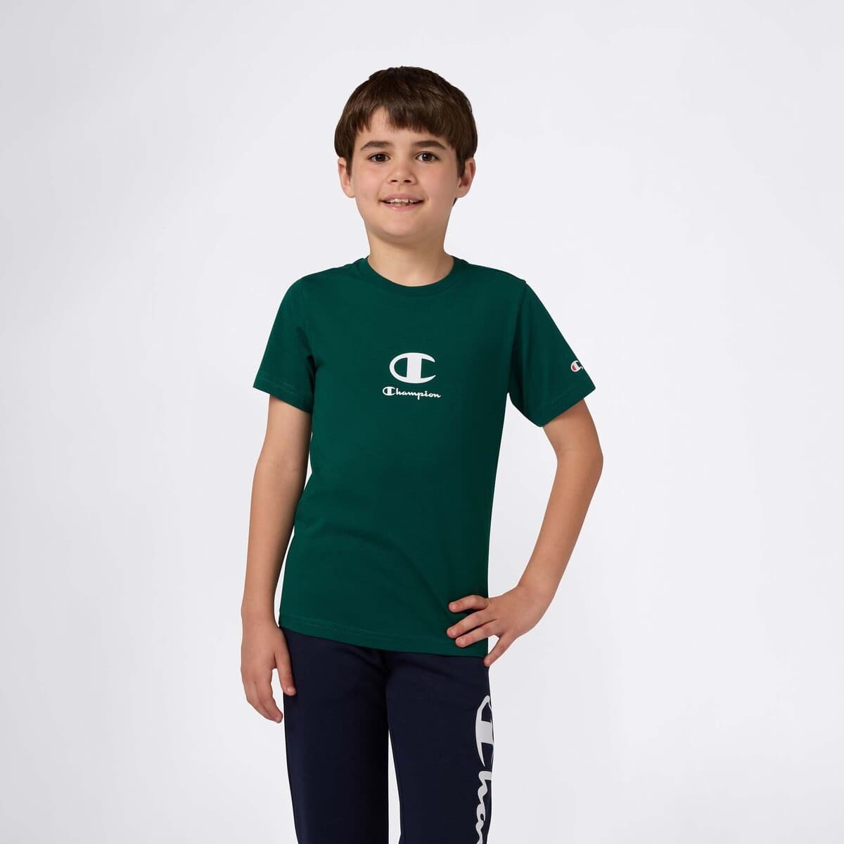 Boys' T-Shirts Champion Green