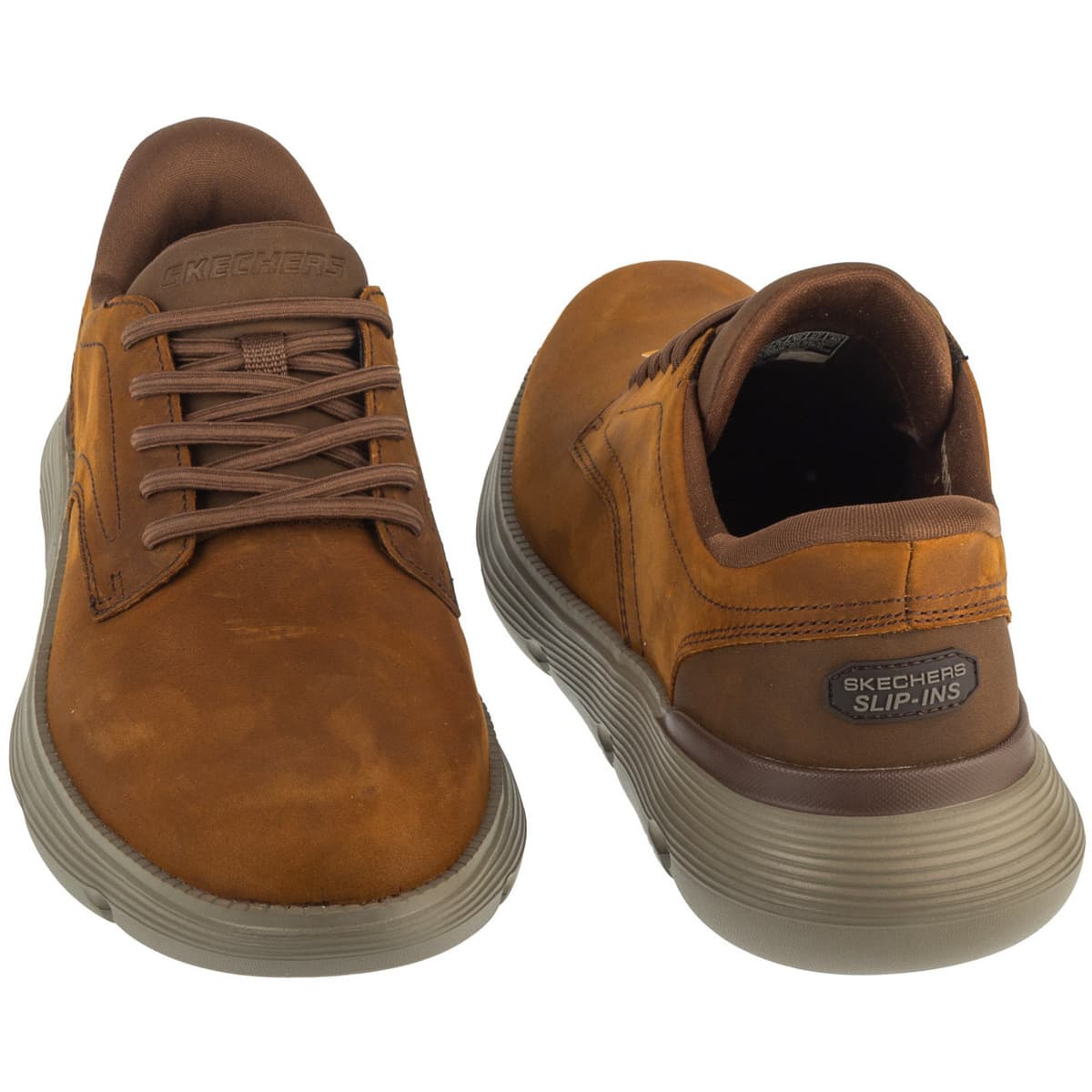 Men's Derby Shoes Skechers Brown