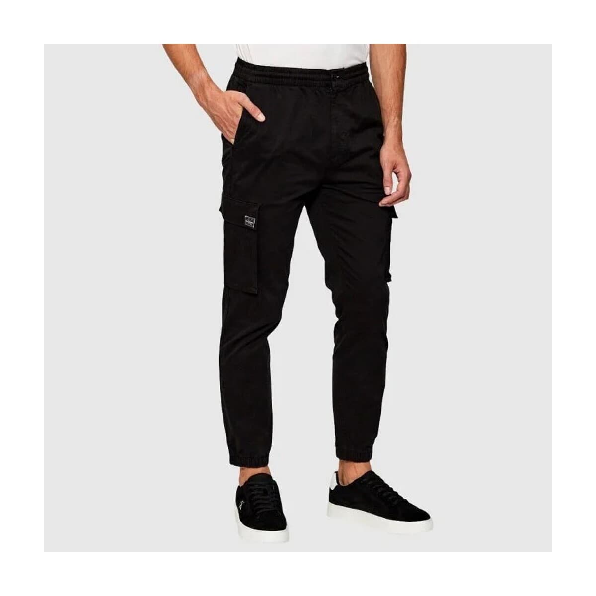 Παντελόνι Παραλαγγής Calvin Klein Jeans Pantalones Hombre Modèle Skinny Elastic Twill Car