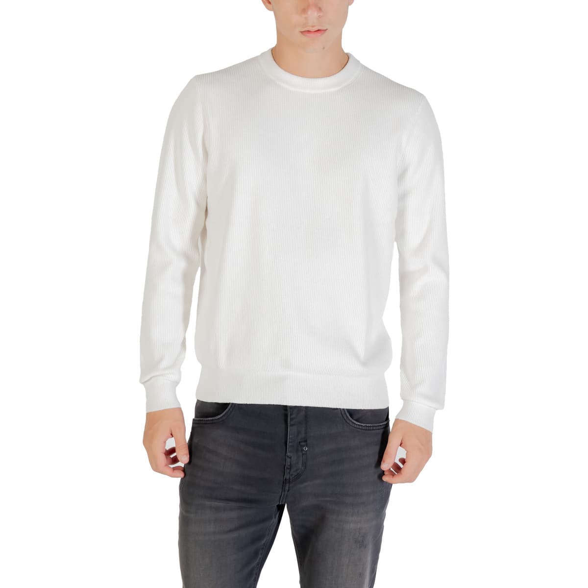 Men's Sweaters Antony Morato White