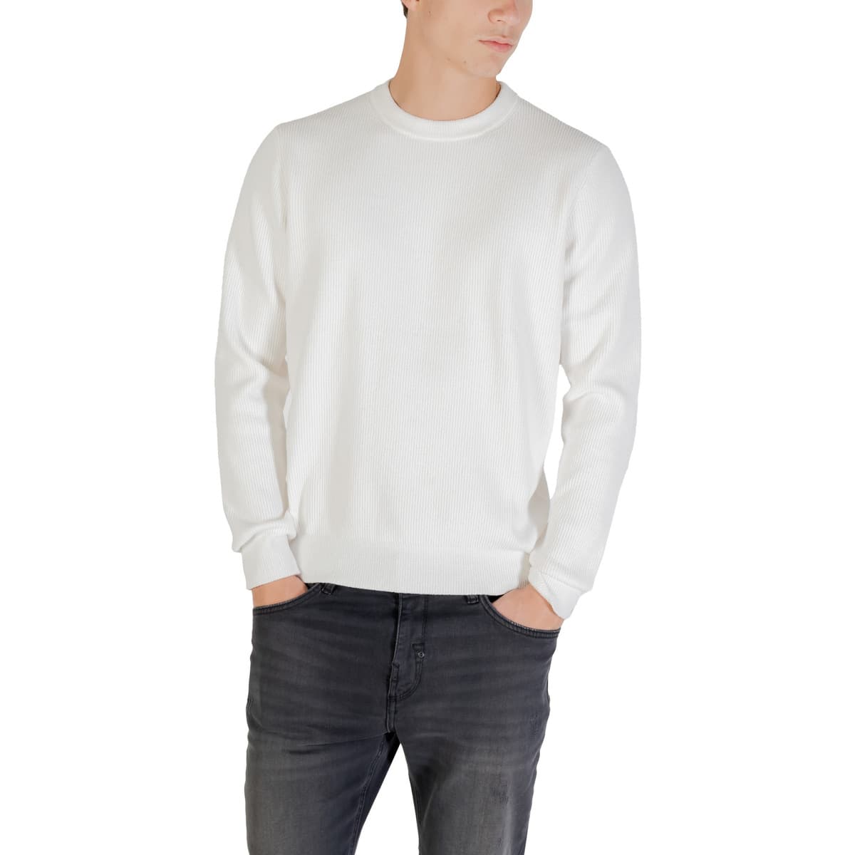 Men's Sweaters Antony Morato White