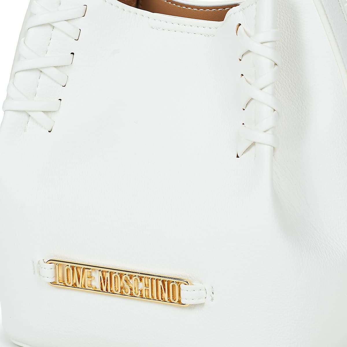 Women's Handbags Love Moschino White