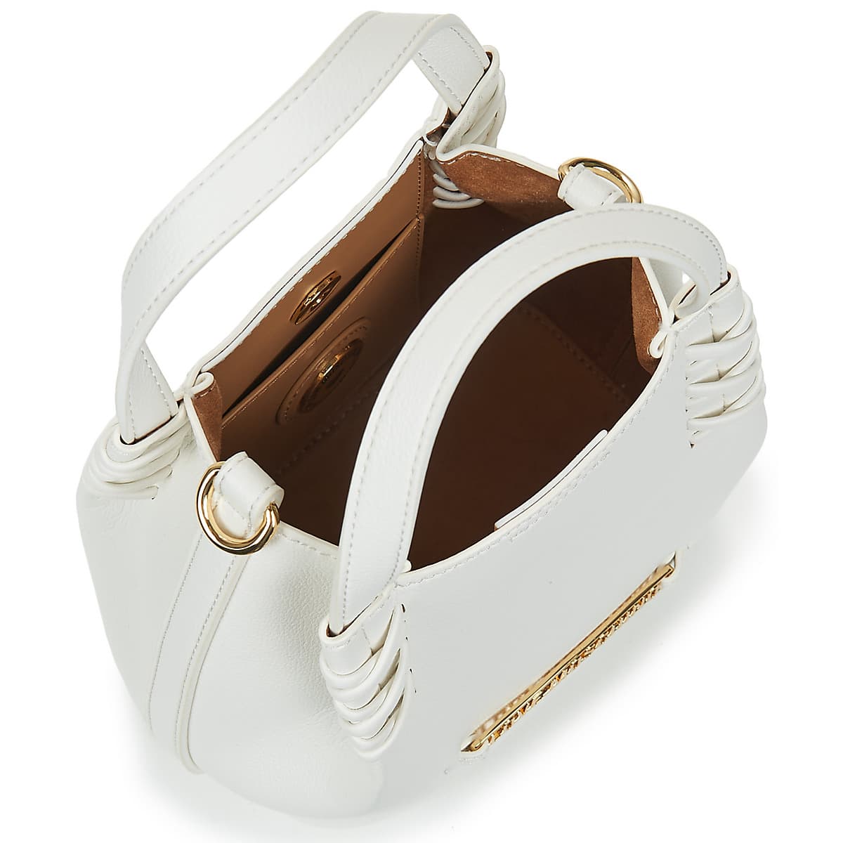 Women's Handbags Love Moschino White