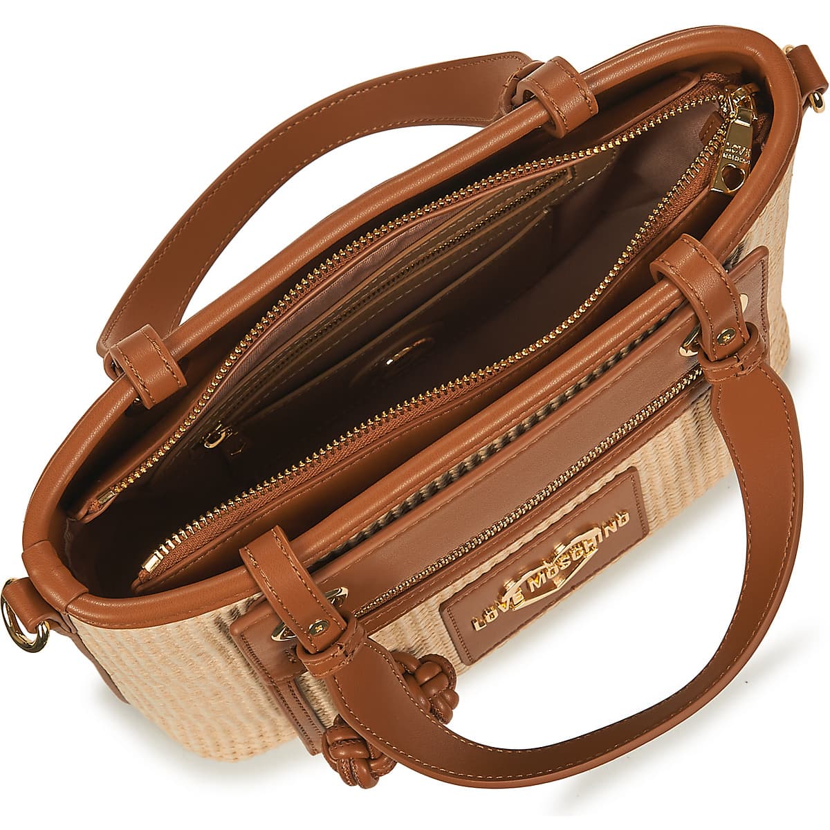 Women's Shoulder Bags Love Moschino Beige