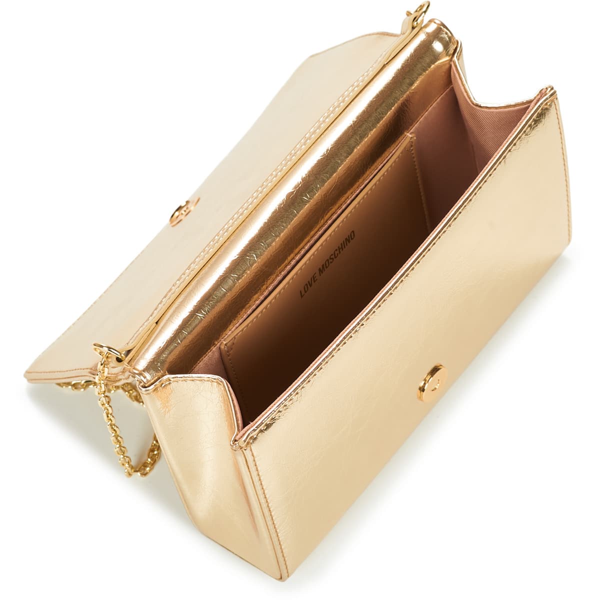 Women's Shoulder Bags Love Moschino Gold