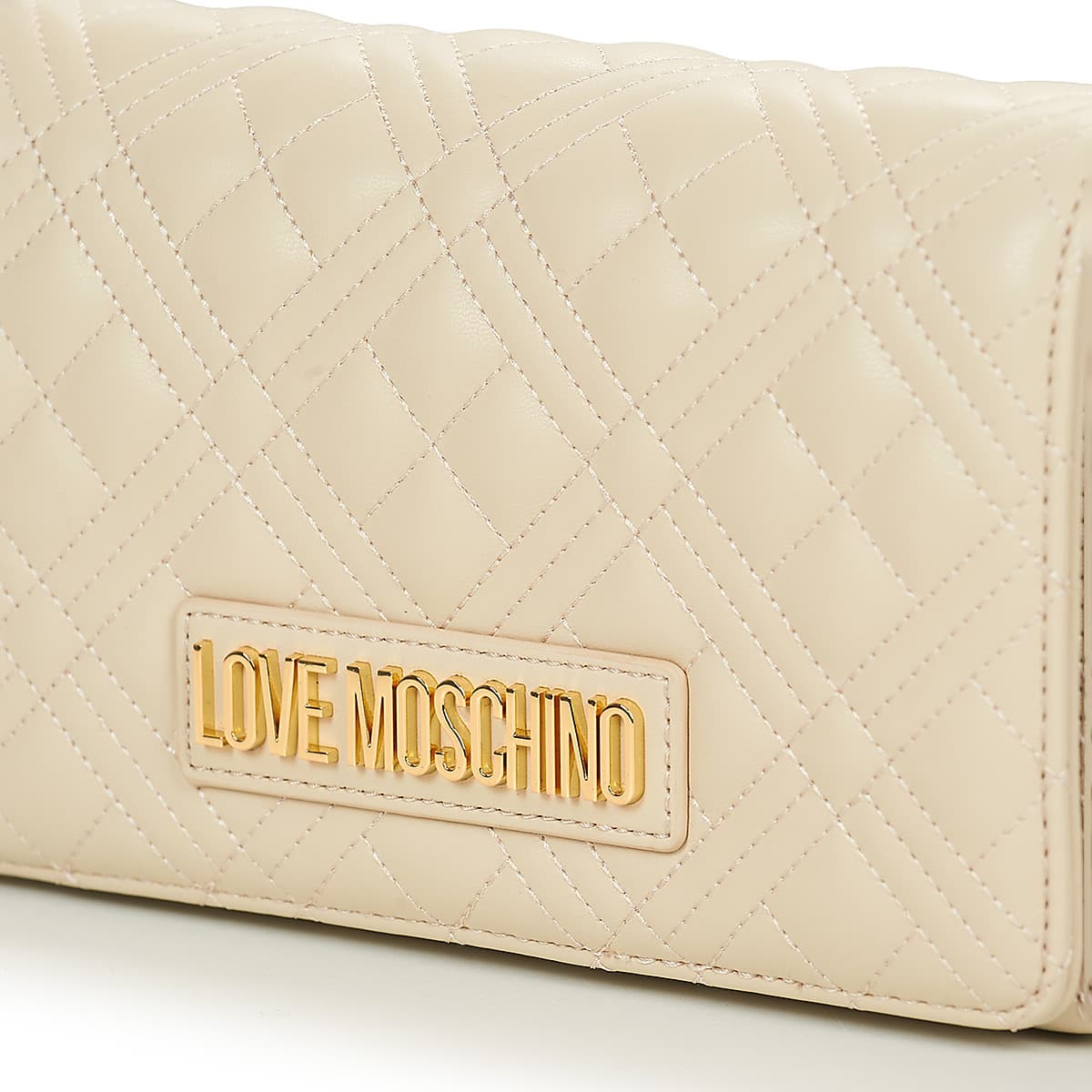 Women's Shoulder Bags Love Moschino Beige