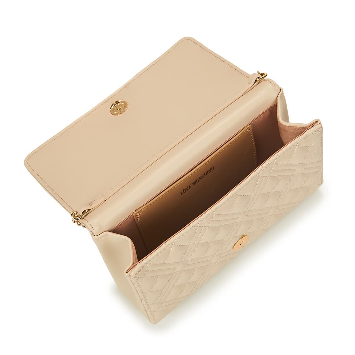 Women's Shoulder Bags Love Moschino Beige