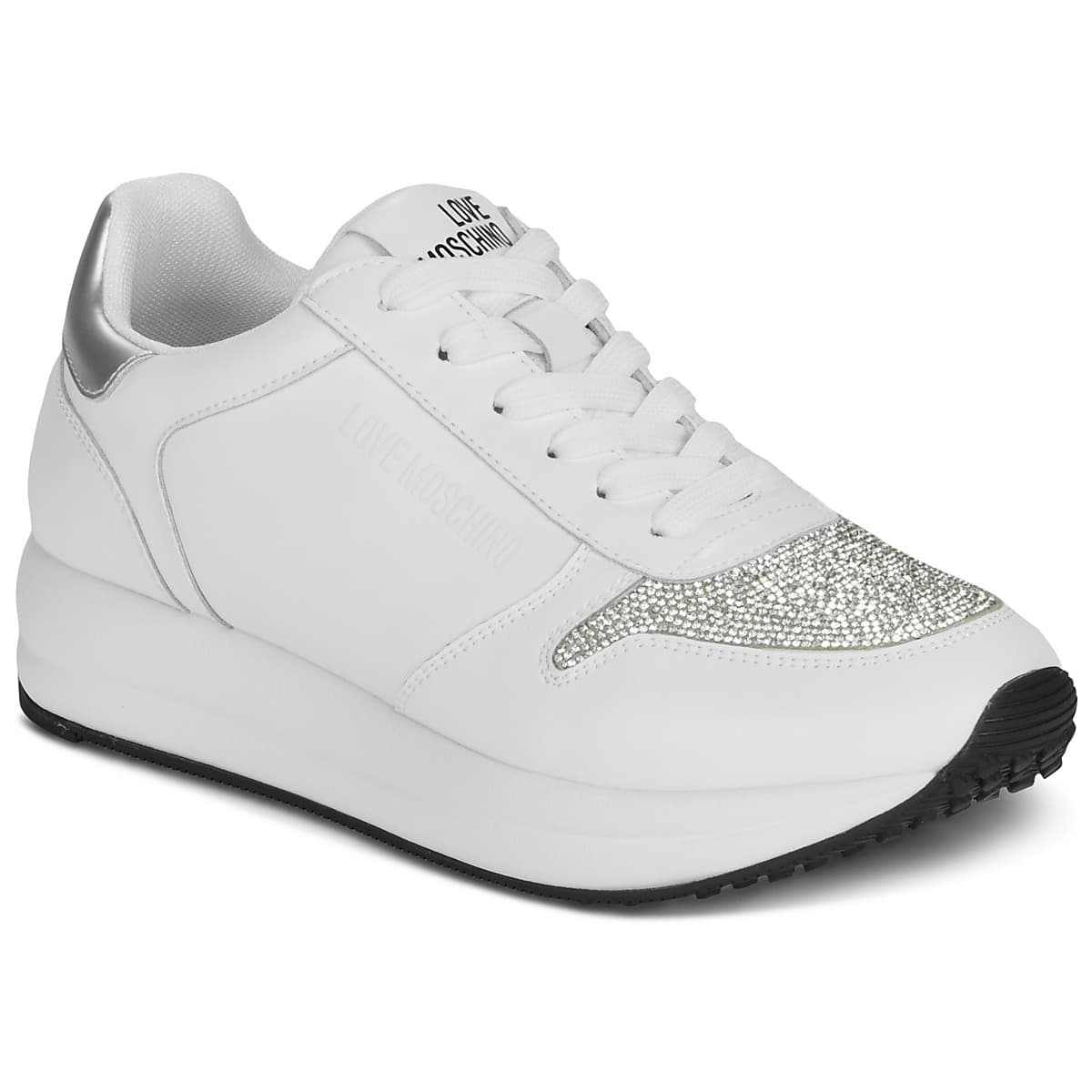 Women's Sneakers Love Moschino White