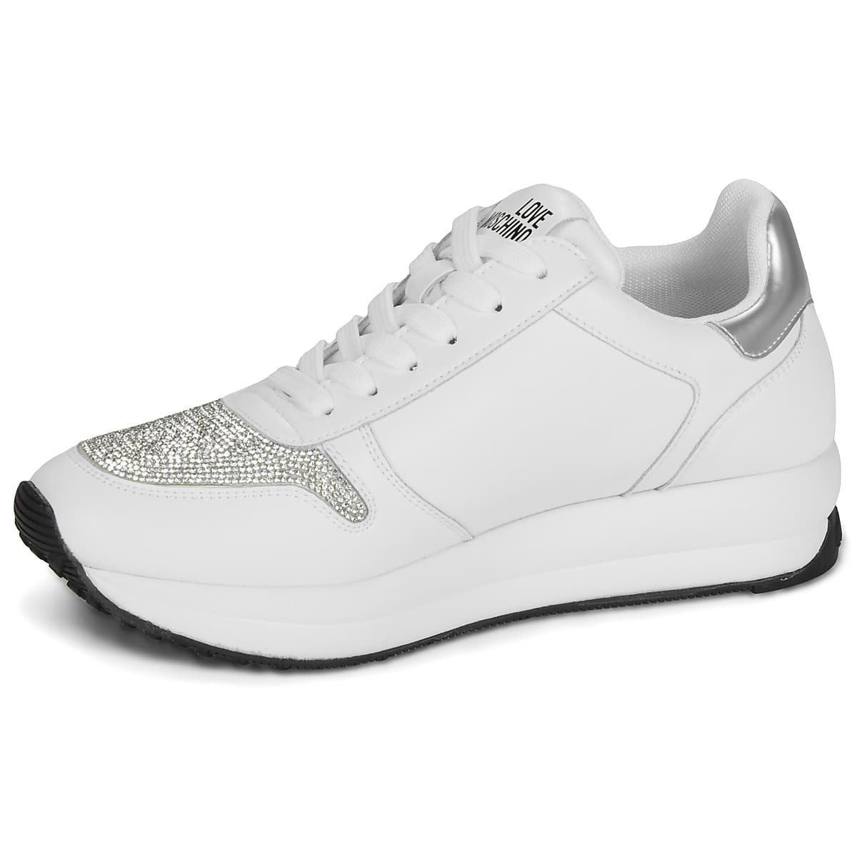 Women's Sneakers Love Moschino White