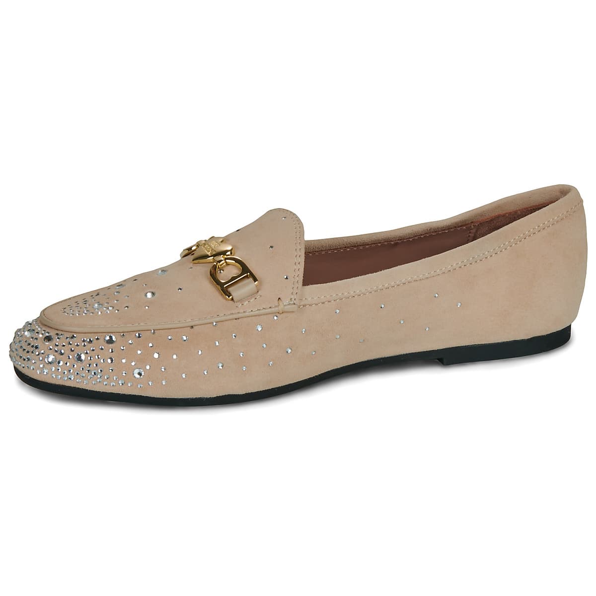 Women's Loafers Love Moschino Beige