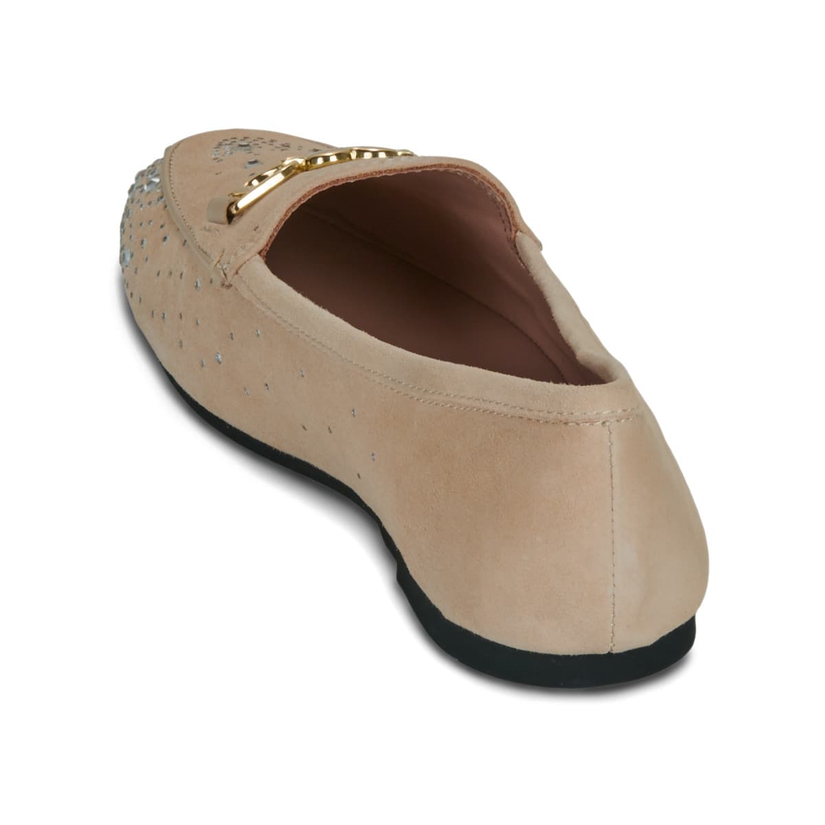 Women's Loafers Love Moschino Beige