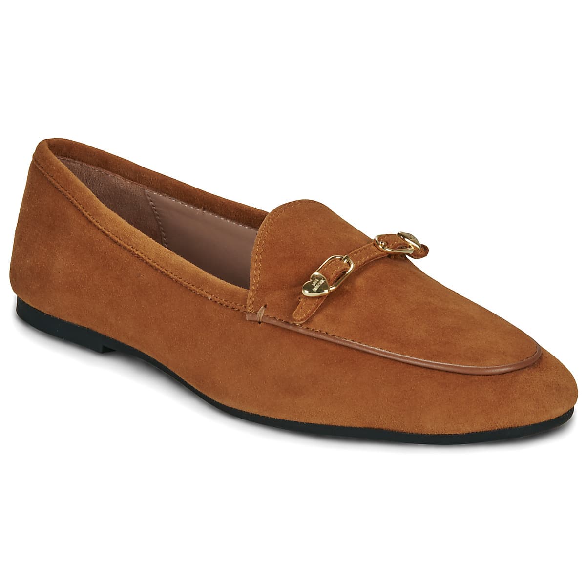 Women's Loafers Love Moschino Brown