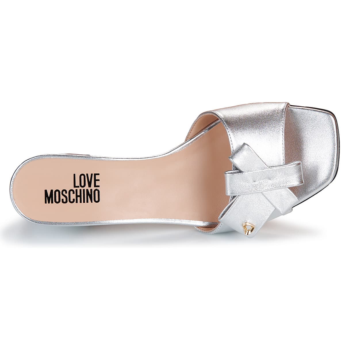 Women's Mules Love Moschino Silver
