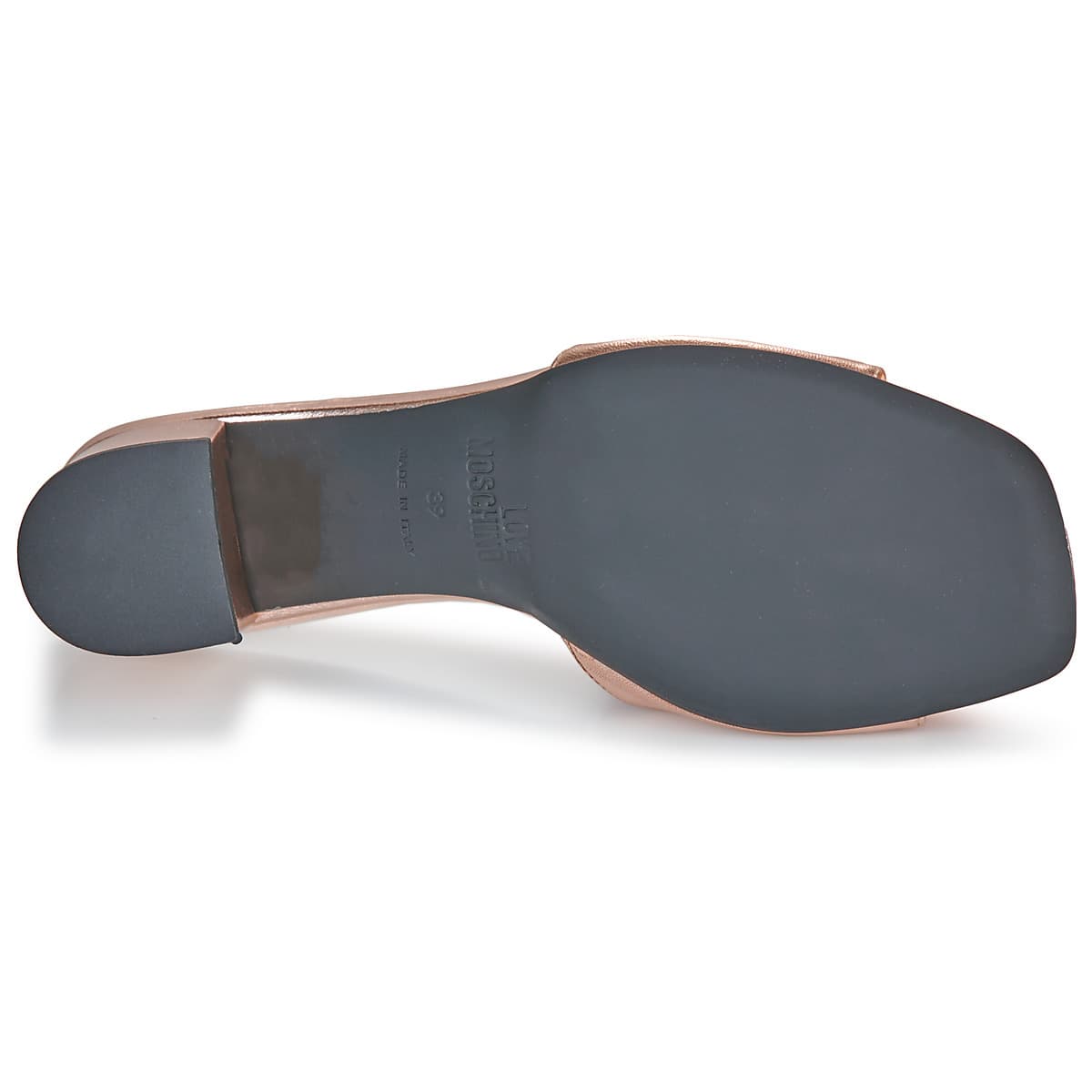 Women's Mules Love Moschino Gold