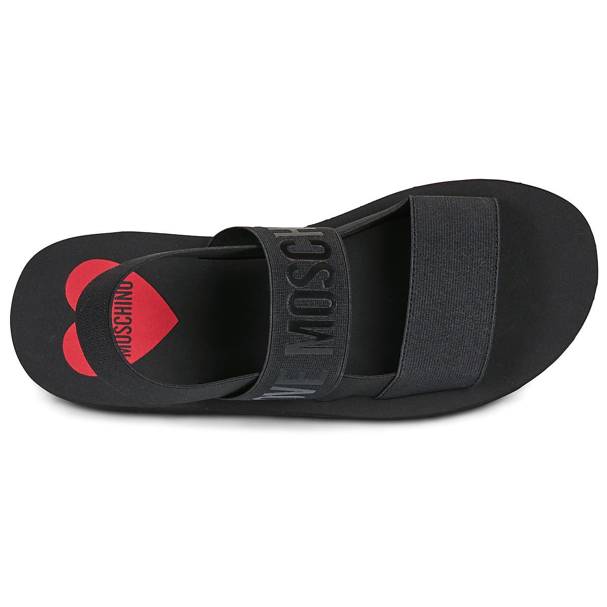 Women's Sandals Love Moschino Black