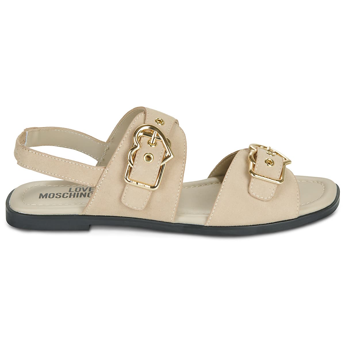 Women's Sandals Love Moschino Beige