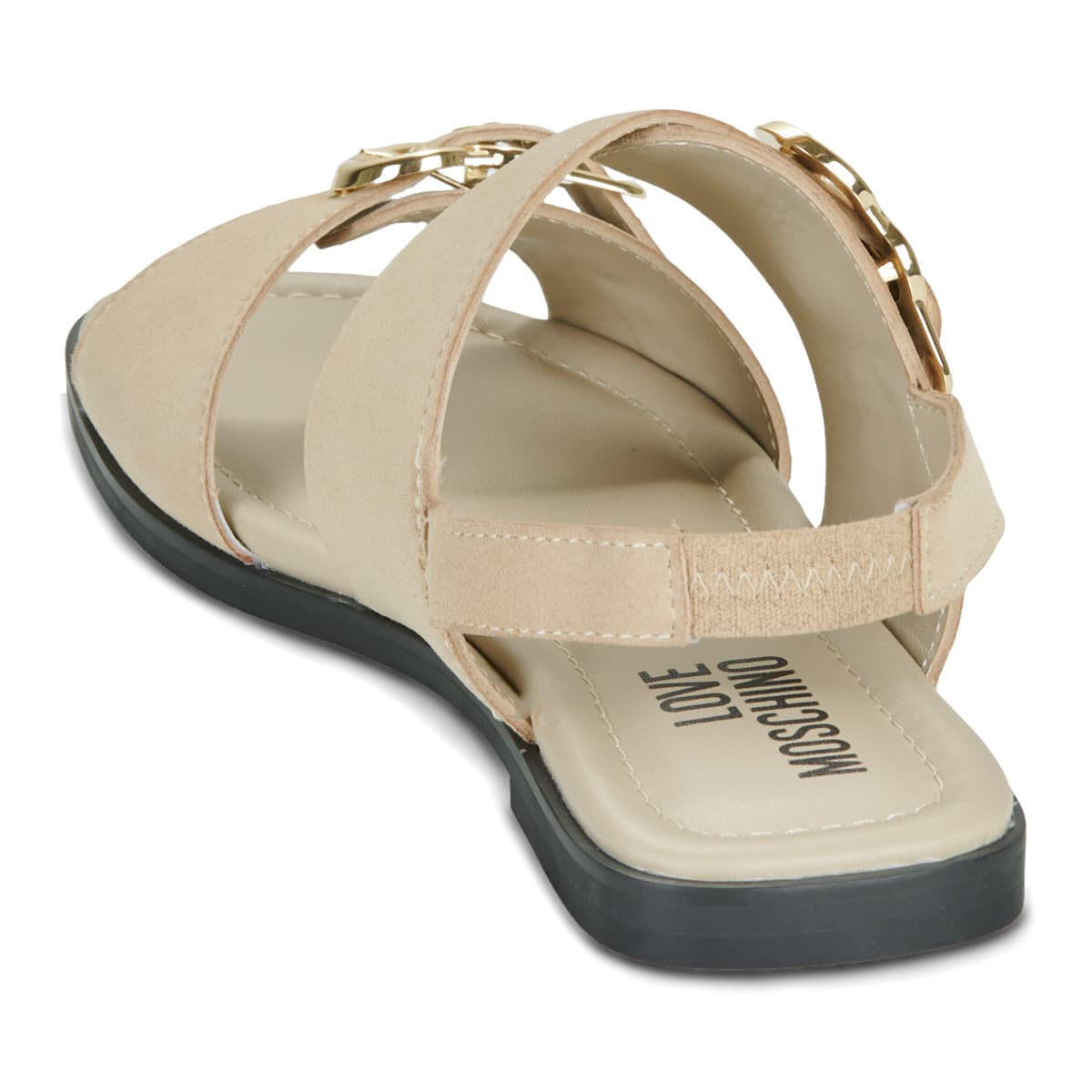 Women's Sandals Love Moschino Beige