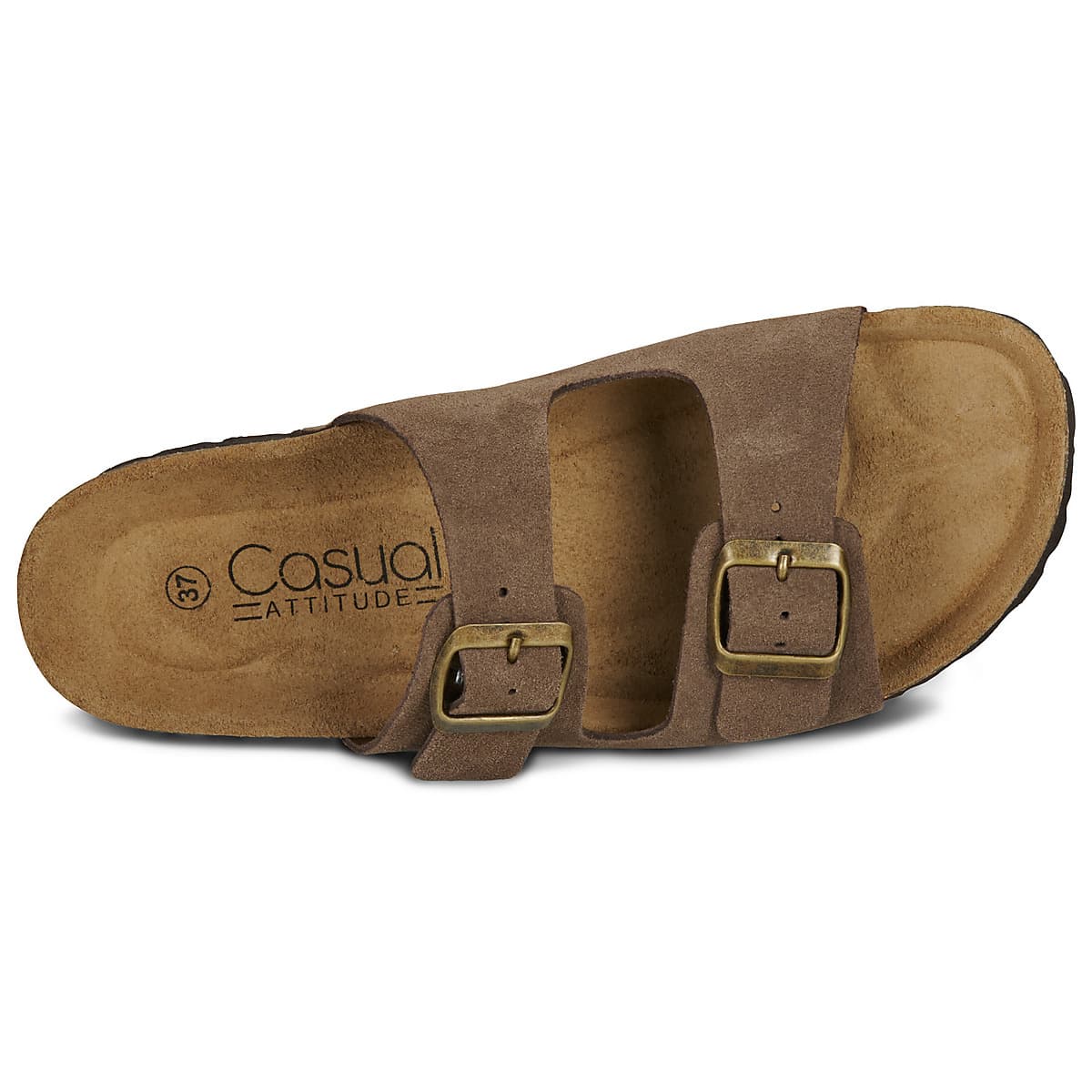 Women's Mules Casual Attitude Brown