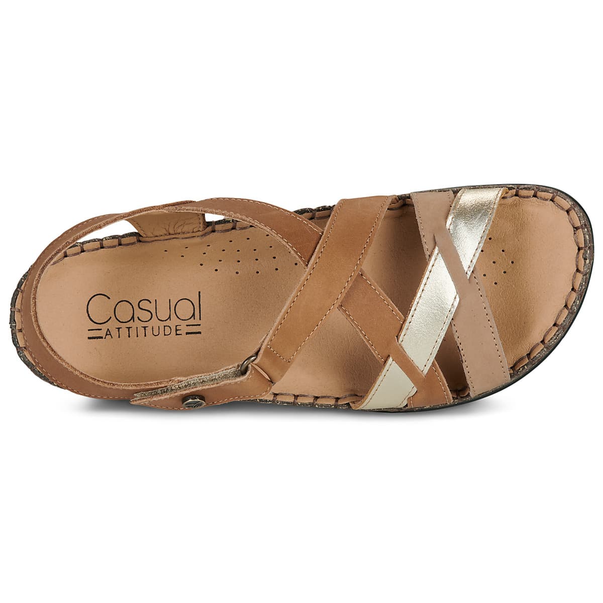 Women's Sandals Casual Attitude Brown