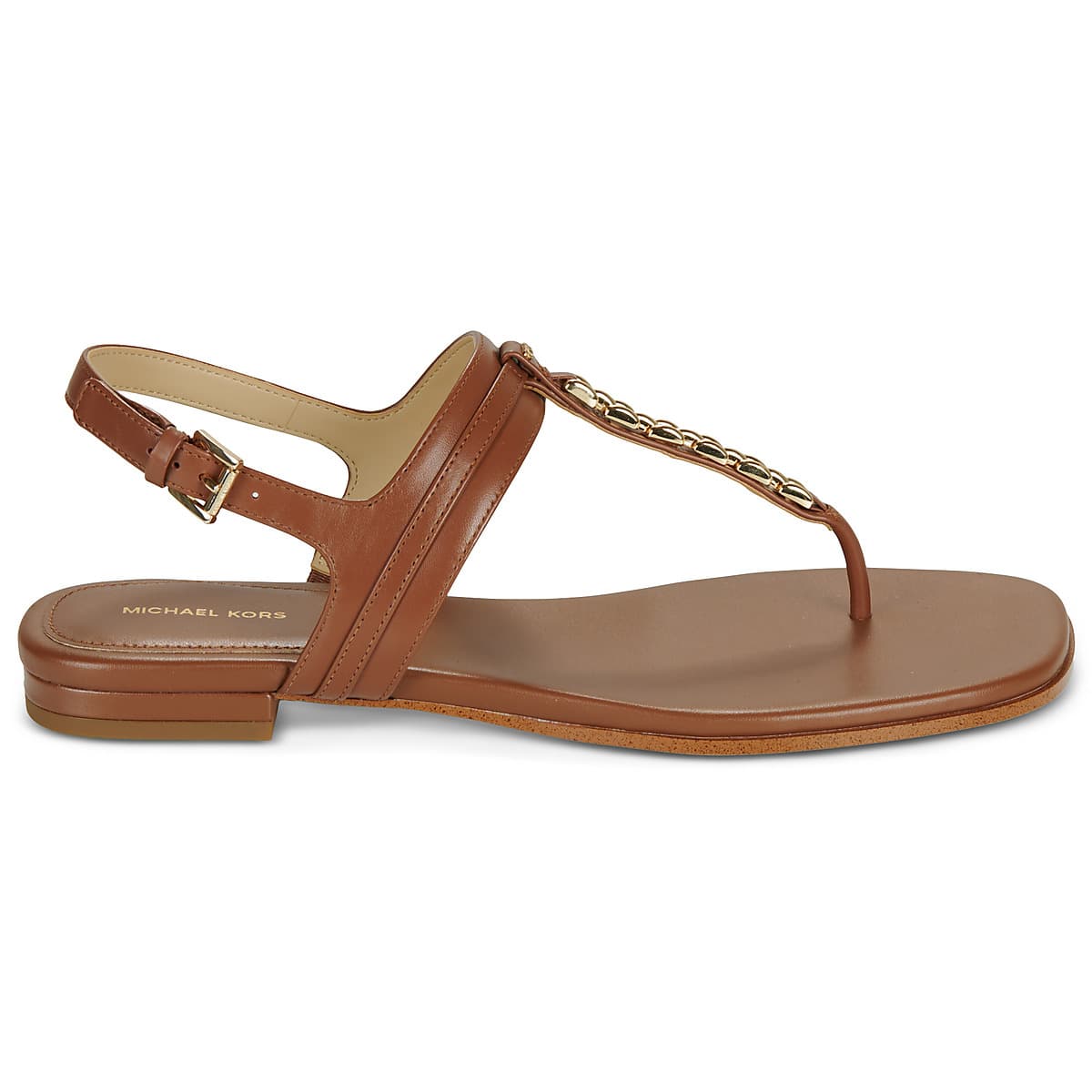 Women's Flip Flops Michael Kors Brown