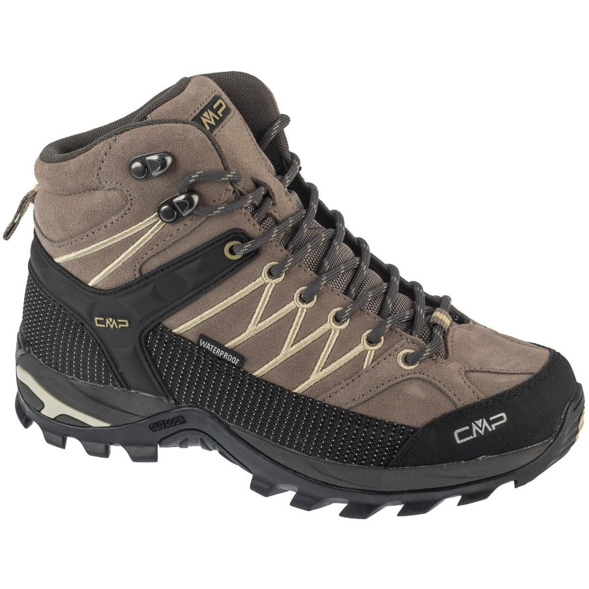 CMP Rigel Mid 3Q12946-66UM Γυναικεία Ορειβατικά Μποτάκια Αδιάβροχα Γκρι