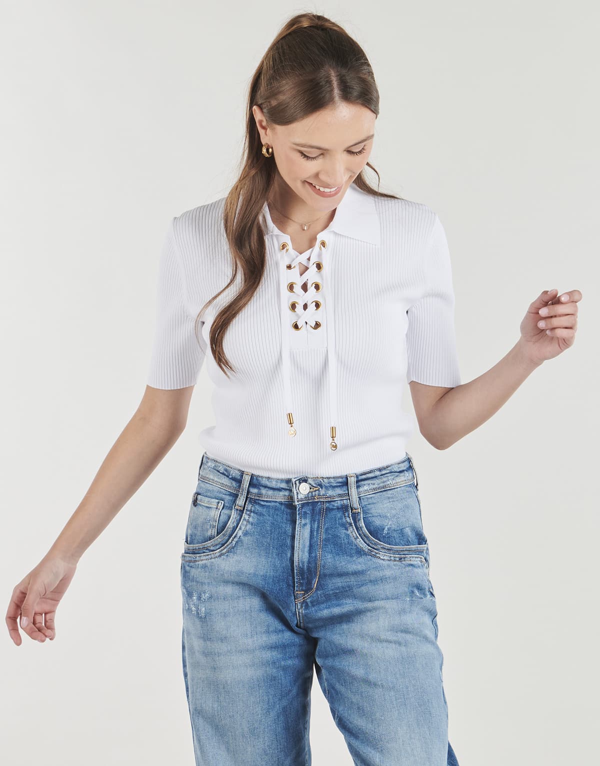 Women's T-Shirts Michael Kors White