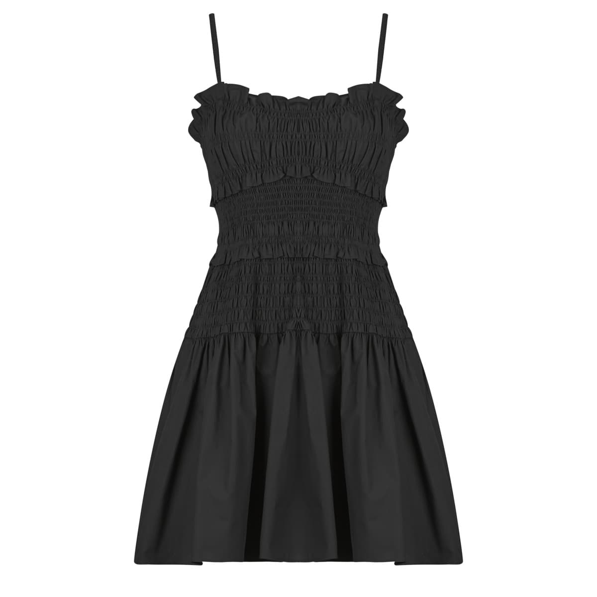 Κοντά Φορέματα MICHAEL Michael Kors POPLIN SMOCKED MINI DRESS