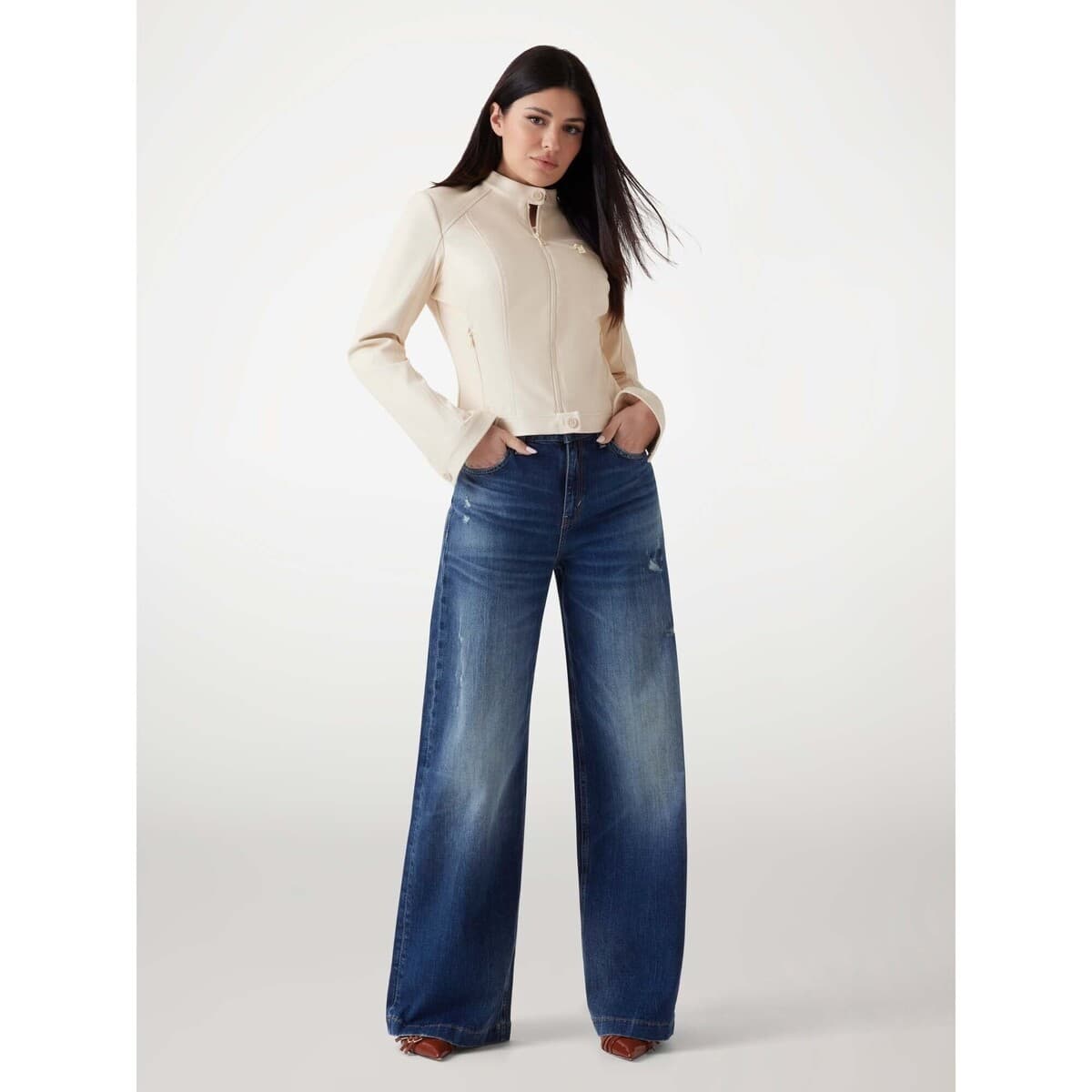 Women's Jackets Guess Beige