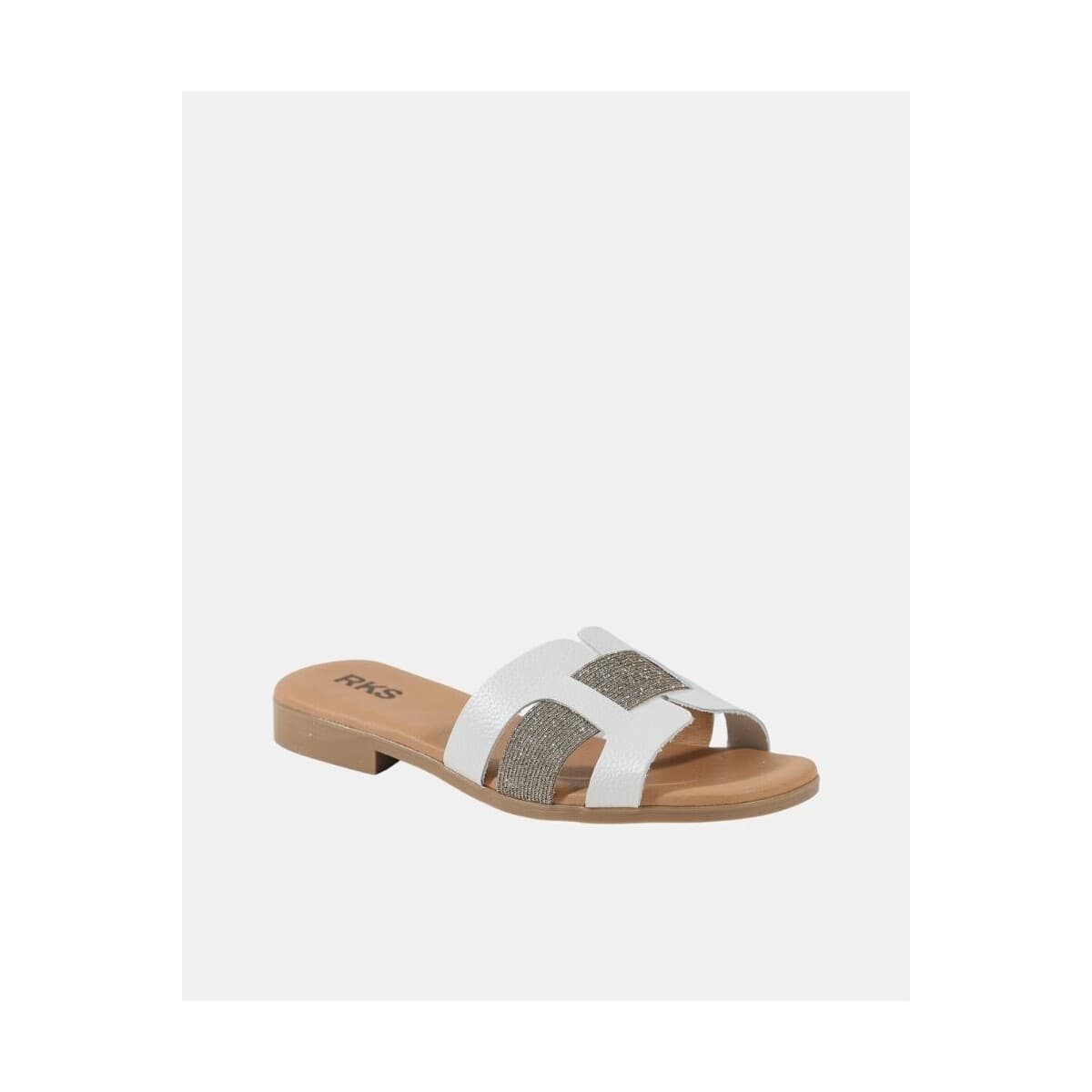 Women's Flip Flops Rks White