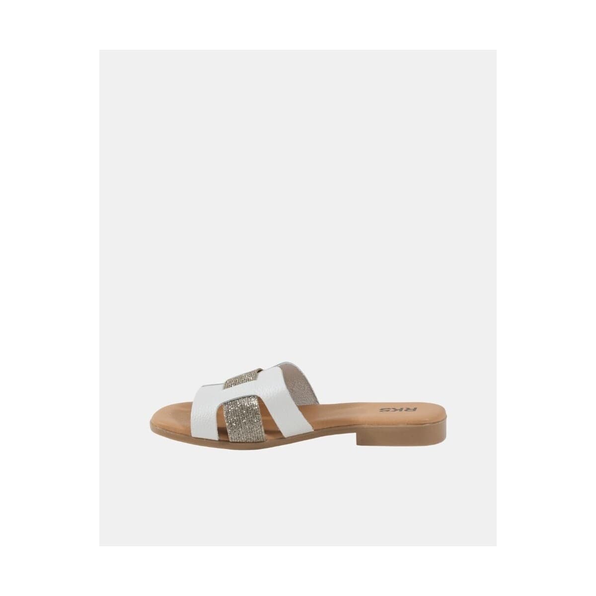 Women's Flip Flops Rks White