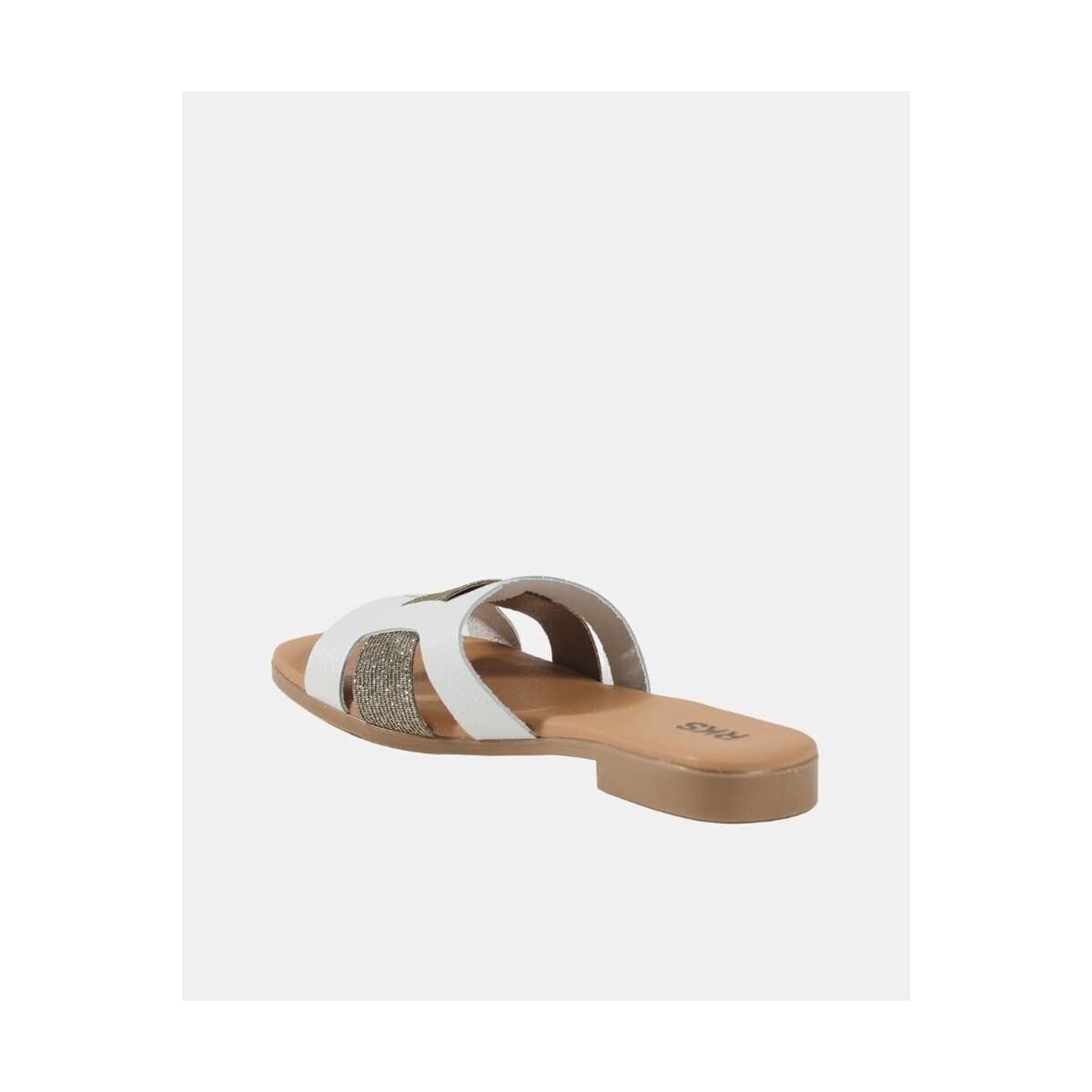 Women's Flip Flops Rks White