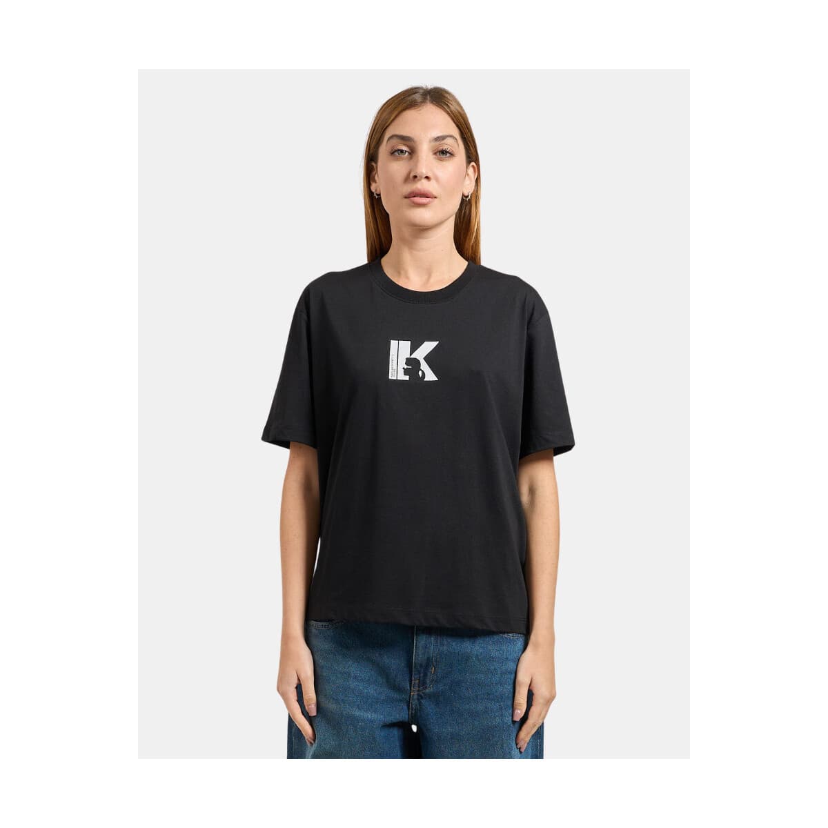 T-shirt με κοντά μανίκια Karl Lagerfeld A3W17094