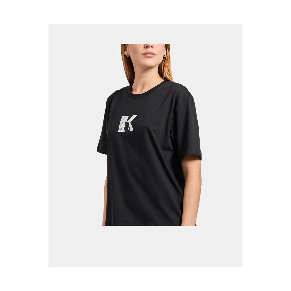 Women's T-Shirts Karl Lagerfeld Black