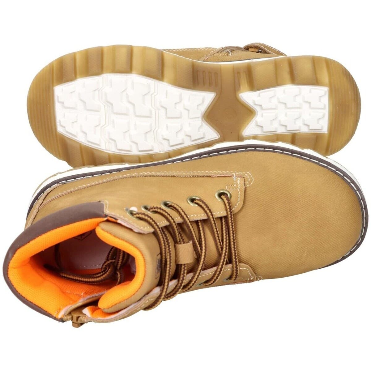 Girls' Boots Lumberjack Yellow