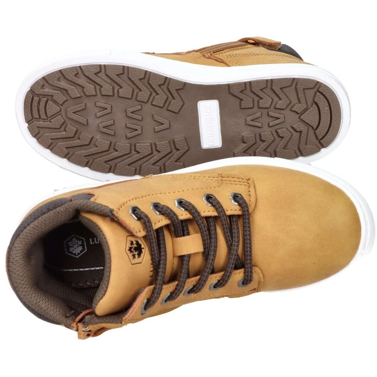Girls' Sneakers Lumberjack Yellow