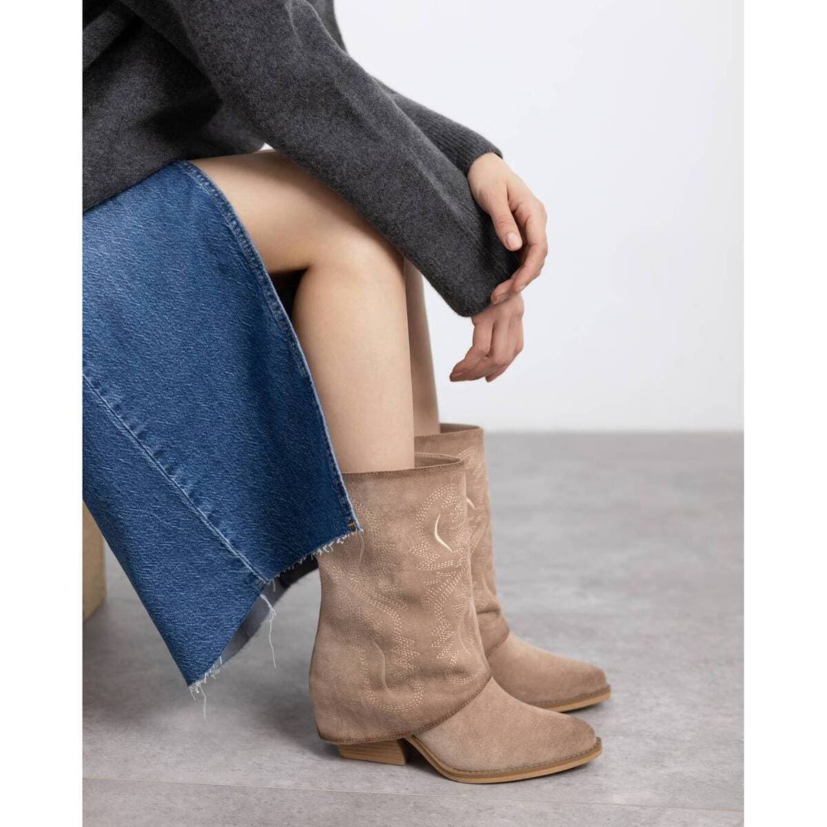 Women's Boots Xti Brown