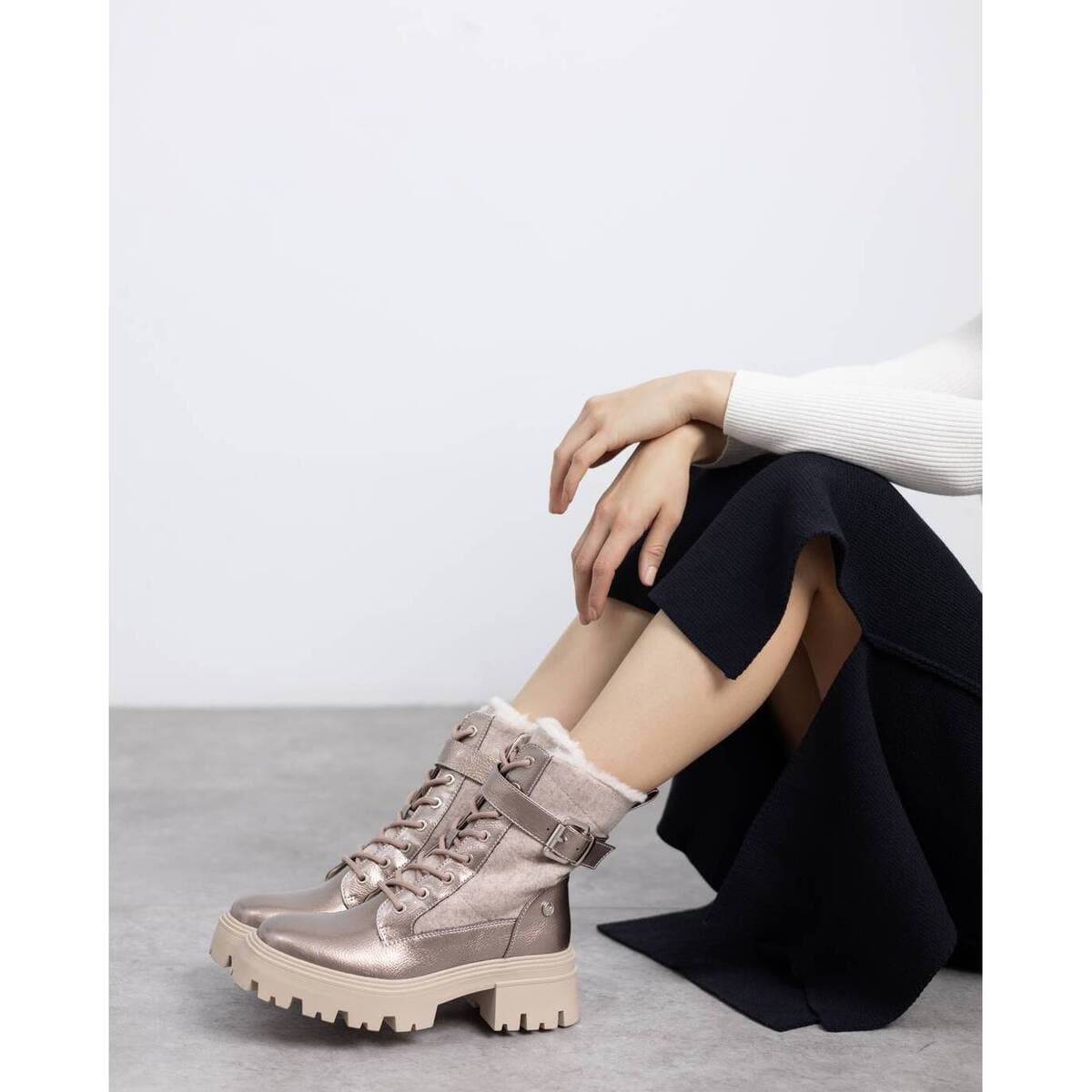 Women's Ankle Boots Xti Brown